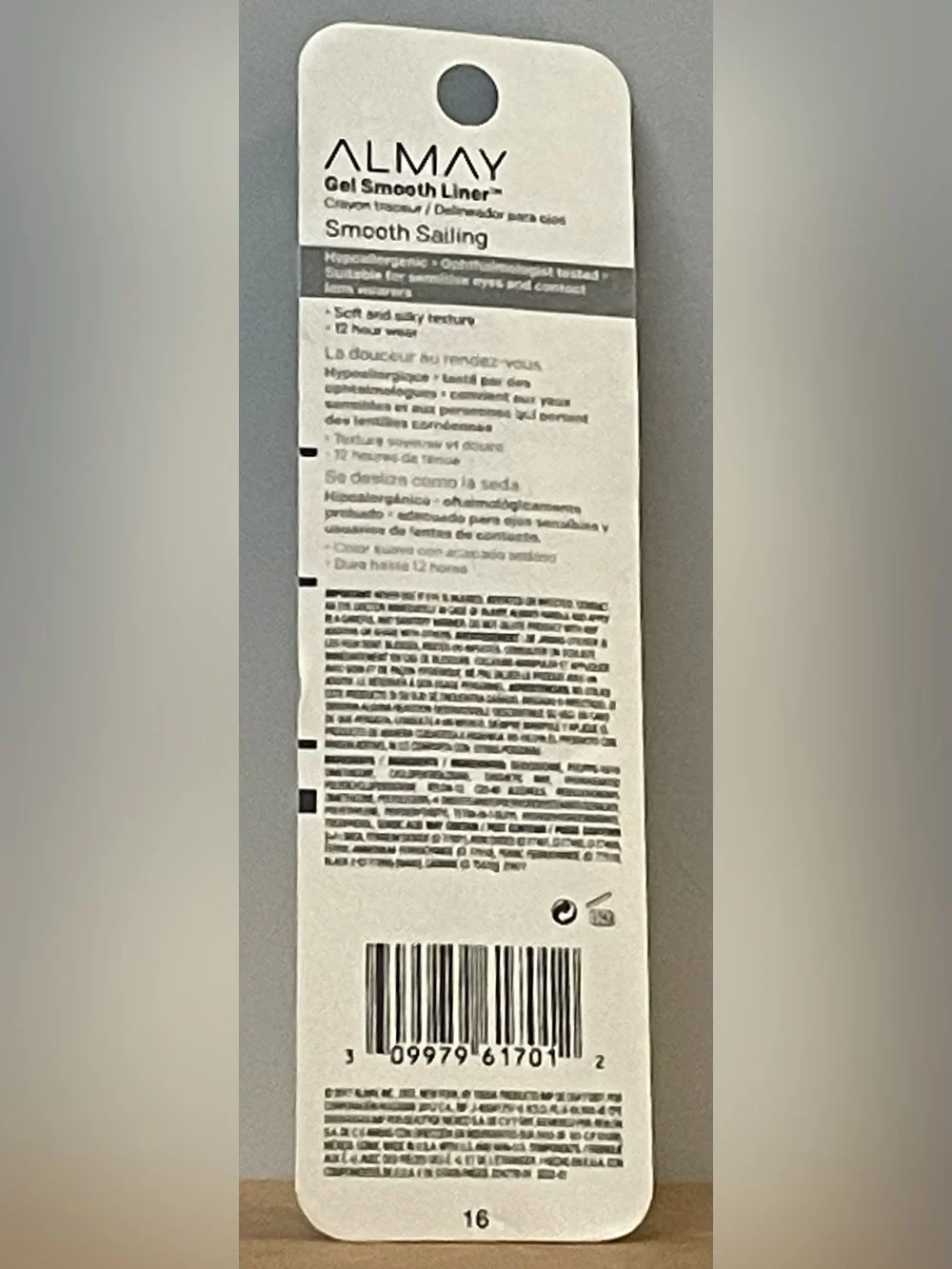 Almay Nice & Smooth Gel Smooth Liner — Black